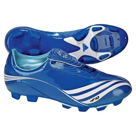 voetbalschoenen adidas f10 blue|adidas f10 silver cleats.